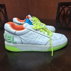 Authentic Chanel Calfskin White Multi EU38 Serial# G35934 Great shape!